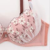 【EFカップ】フラワーチュールレイヤード 3/4カップブラ&ショーツ | palissee | 詳細画像10