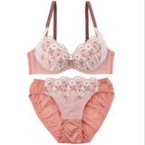 【EFカップ】フラワーチュールレイヤード 3/4カップブラ&ショーツ | palissee | 詳細画像4