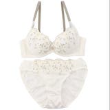 【EFカップ】フラワーチュールレイヤード 3/4カップブラ&ショーツ | palissee | 詳細画像5