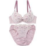 【EFカップ】フラワーチュールレイヤード 3/4カップブラ&ショーツ | palissee | 詳細画像6