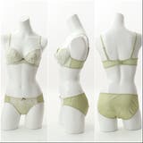 ふんわりウーリーフラワー 3/4カップブラ&ショーツ | palissee | 詳細画像6