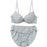 【EFカップ】ボーラーシフォンフラワー3/4カップブラ&ショーツ | palissee | 詳細画像8