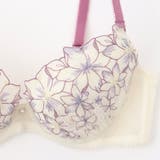 【EFカップ】ボーラーシフォンフラワー3/4カップブラ&ショーツ | palissee | 詳細画像9