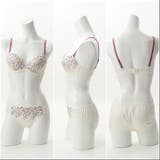 【EFカップ】ボーラーシフォンフラワー3/4カップブラ&ショーツ | palissee | 詳細画像3