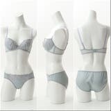 【EFカップ】ボーラーシフォンフラワー3/4カップブラ&ショーツ | palissee | 詳細画像5