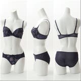 アンティークローズプリント 3/4カップブラ&ショーツ | palissee | 詳細画像5