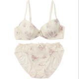 アンティークローズプリント 3/4カップブラ&ショーツ | palissee | 詳細画像6