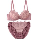 フラワーレースアップリケ ３/４カップブラ＆ショーツ  | palissee | 詳細画像10 