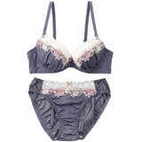 【EFカップ】ローズケミカルマットサテン3/4カップブラ&ショーツ | palissee | 詳細画像11