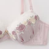 【EFカップ】ローズケミカルマットサテン3/4カップブラ&ショーツ | palissee | 詳細画像13