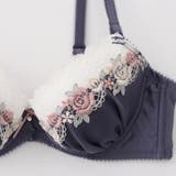 【EFカップ】ローズケミカルマットサテン3/4カップブラ&ショーツ | palissee | 詳細画像14