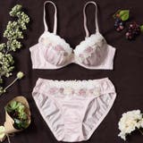 【EFカップ】ローズケミカルマットサテン3/4カップブラ&ショーツ | palissee | 詳細画像3