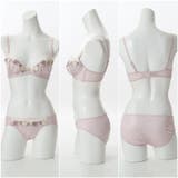 【EFカップ】ローズケミカルマットサテン3/4カップブラ&ショーツ | palissee | 詳細画像7