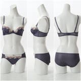 【EFカップ】ローズケミカルマットサテン3/4カップブラ&ショーツ | palissee | 詳細画像8