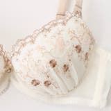 アンティークフラワーバード刺繍 3/4カップブラ&ショーツ | palissee | 詳細画像9