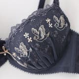 アンティークフラワーバード刺繍 3/4カップブラ&ショーツ | palissee | 詳細画像11