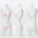 【EFカップ】フローラルヴェール ３/４カップブラ＆ショーツ  | palissee | 詳細画像3 
