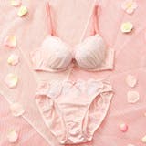 【EFカップ】ノスタルジーフラワーレース ３/４カップブラ＆ショーツ  | palissee | 詳細画像3 