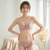 【脇高】レースプッシュアップノンワイヤーブラ＆ショーツ  | palissee | 詳細画像3 