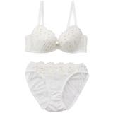 ニュアンスラメフラワー  ３/４カップブラ＆ショーツ  | palissee | 詳細画像13 