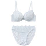 ニュアンスラメフラワー  ３/４カップブラ＆ショーツ  | palissee | 詳細画像15 