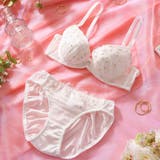 ニュアンスラメフラワー  ３/４カップブラ＆ショーツ  | palissee | 詳細画像2 