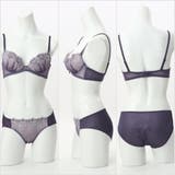 シアーレースフラワー 3/4カップブラ&ショーツ | palissee | 詳細画像7