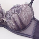 【EFカップ】シアーレースフラワー ３/４カップブラ＆ショーツ  | palissee | 詳細画像10 