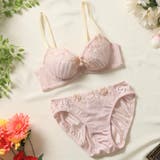 クラシカルガーベラ 3/4カップブラ&ショーツ | palissee | 詳細画像3
