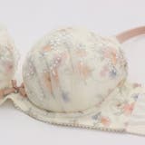 【EFカップ】フェミニンフラワーガーデンプリント ３/４カップブラ＆ショーツ  | palissee | 詳細画像6 