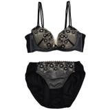 【EFカップ】フラワーレースレースストラッピー3/4カップブラ&ショーツ | palissee | 詳細画像11