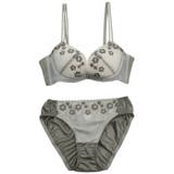 【EFカップ】フラワーレースレースストラッピー3/4カップブラ&ショーツ | palissee | 詳細画像12