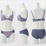 【EFカップ】フラワーレースレースストラッピー3/4カップブラ&ショーツ | palissee | 詳細画像3