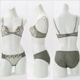 【EFカップ】フラワーレースレースストラッピー3/4カップブラ&ショーツ | palissee | 詳細画像5