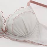 【EFカップ】バイカラーフラワーレース 3/4カップブラ&ショーツ | palissee | 詳細画像8