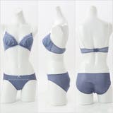 【EFカップ】バイカラーフラワーレース 3/4カップブラ&ショーツ | palissee | 詳細画像4