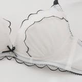 【EFカップ】バイカラーフラワーレース 3/4カップブラ&ショーツ | palissee | 詳細画像6