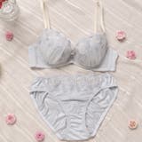 パープル | レディローズ 3/4カップブラ&ショーツ | palissee