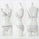 フラワーブーケチュールレース ３/４カップブラ＆ショーツ  | palissee | 詳細画像4 