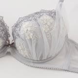 【EFカップ】フラワーブーケチュールレース 3/4カップブラ&ショーツ | palissee | 詳細画像7
