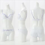 【EFカップ】フラワーブーケチュールレース 3/4カップブラ&ショーツ | palissee | 詳細画像3