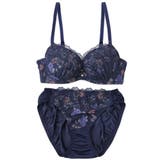 クラシカルフラワープリント 3/4カップブラ&ショーツ | palissee | 詳細画像13