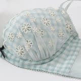 ギンガムチェックフラワー3/4カップブラ&ショーツ  | palissee | 詳細画像8