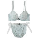 ギンガムチェックフラワー3/4カップブラ&ショーツ  | palissee | 詳細画像15