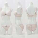 ギンガムチェックフラワー3/4カップブラ&ショーツ  | palissee | 詳細画像3