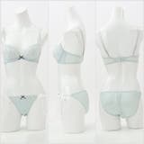 ギンガムチェックフラワー3/4カップブラ&ショーツ  | palissee | 詳細画像4