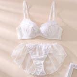 オフホワイト | 【EFカップ】プリューム3/4カップブラ&ショーツ | palissee