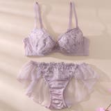 ピンク | 【EFカップ】プリューム3/4カップブラ&ショーツ | palissee