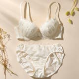 アザレアラメレース３/４カップブラ＆ショーツ  | palissee | 詳細画像2 