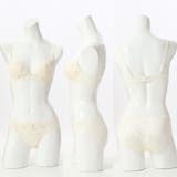 アザレアラメレース３/４カップブラ＆ショーツ  | palissee | 詳細画像5 